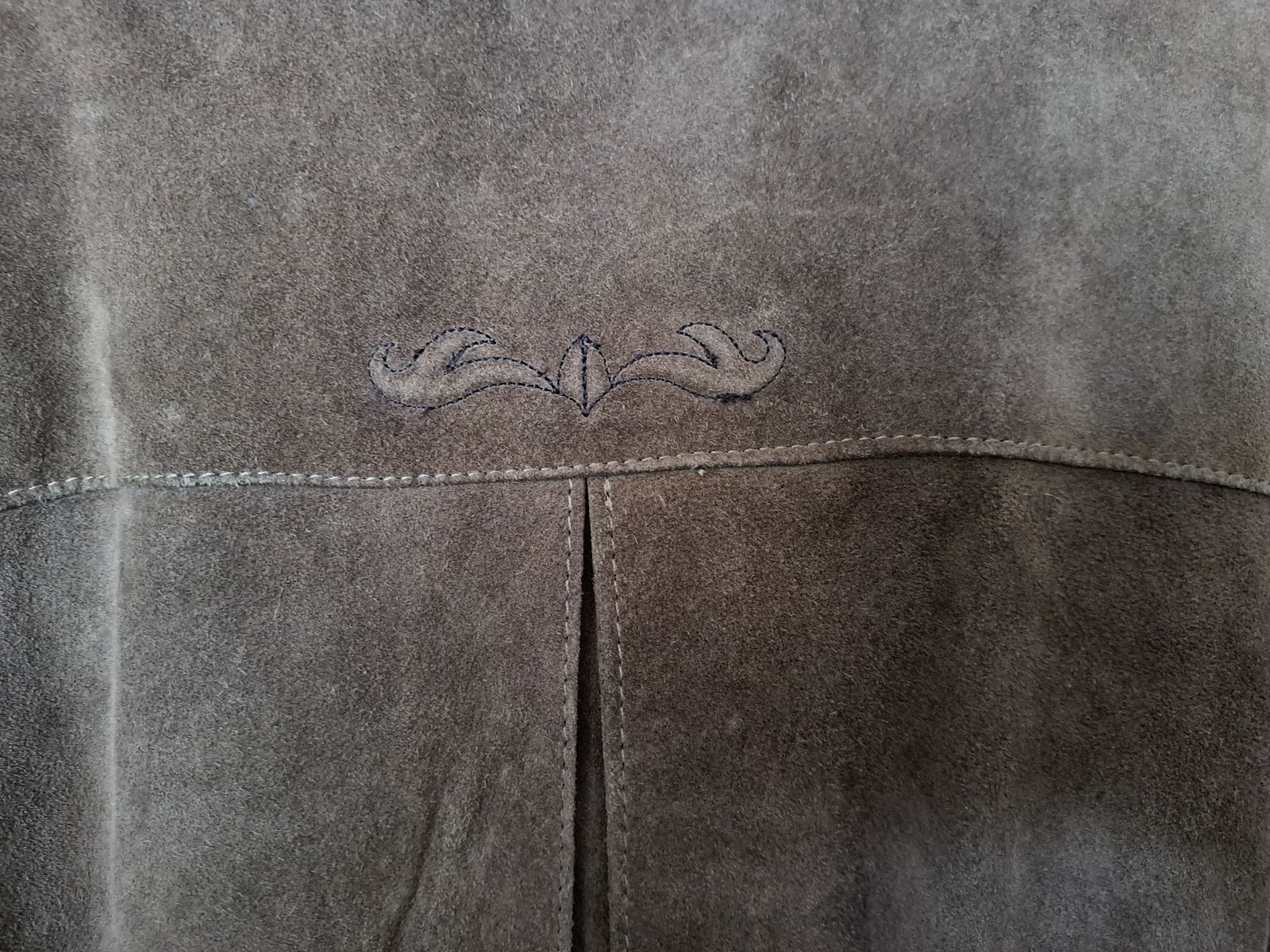 Traditional jacket by h. moser (genuine leather) size 56