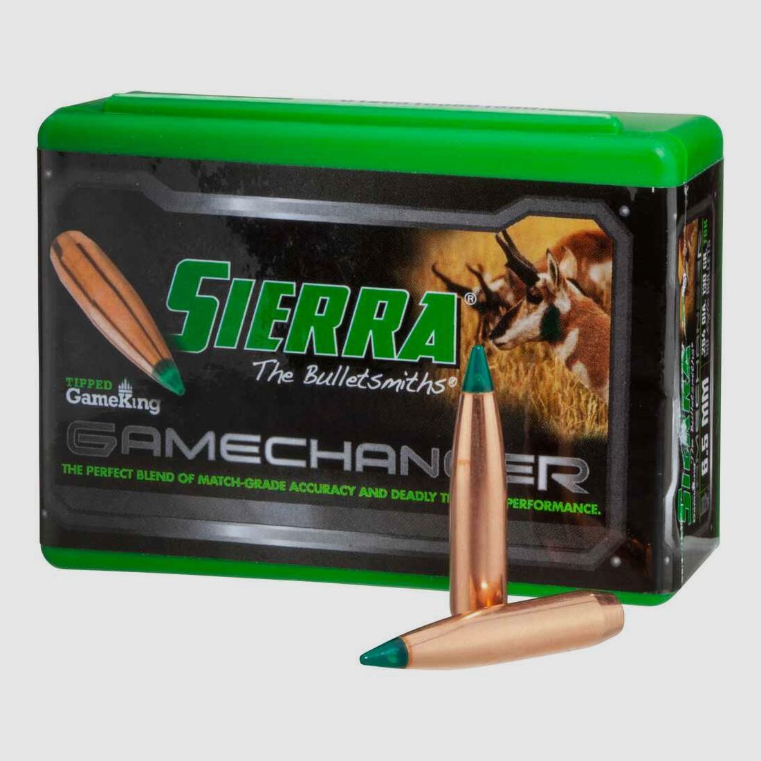 Sierra Geschosse .264 (6,5mm) Tipped Game King 8,4g/130grs., Bild 2 von 2