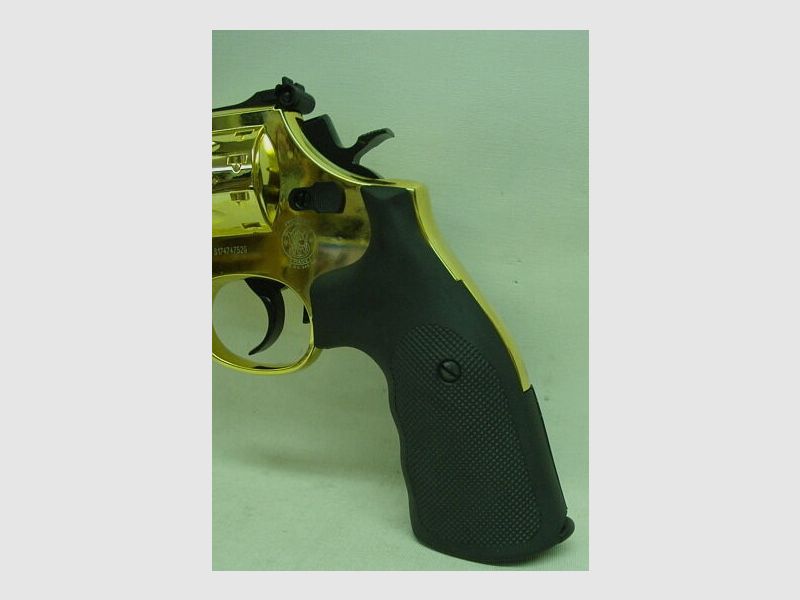 Smith & Wesson 686-6'' Revolver Kal.4,50mm Gold Finish,Diabolo
