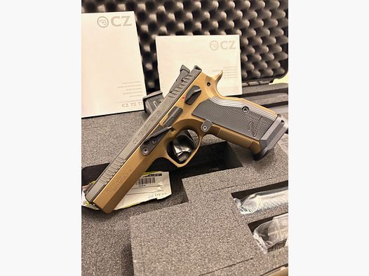 CZ TS 2 Deep Bronze - Official weapon 5100 shots