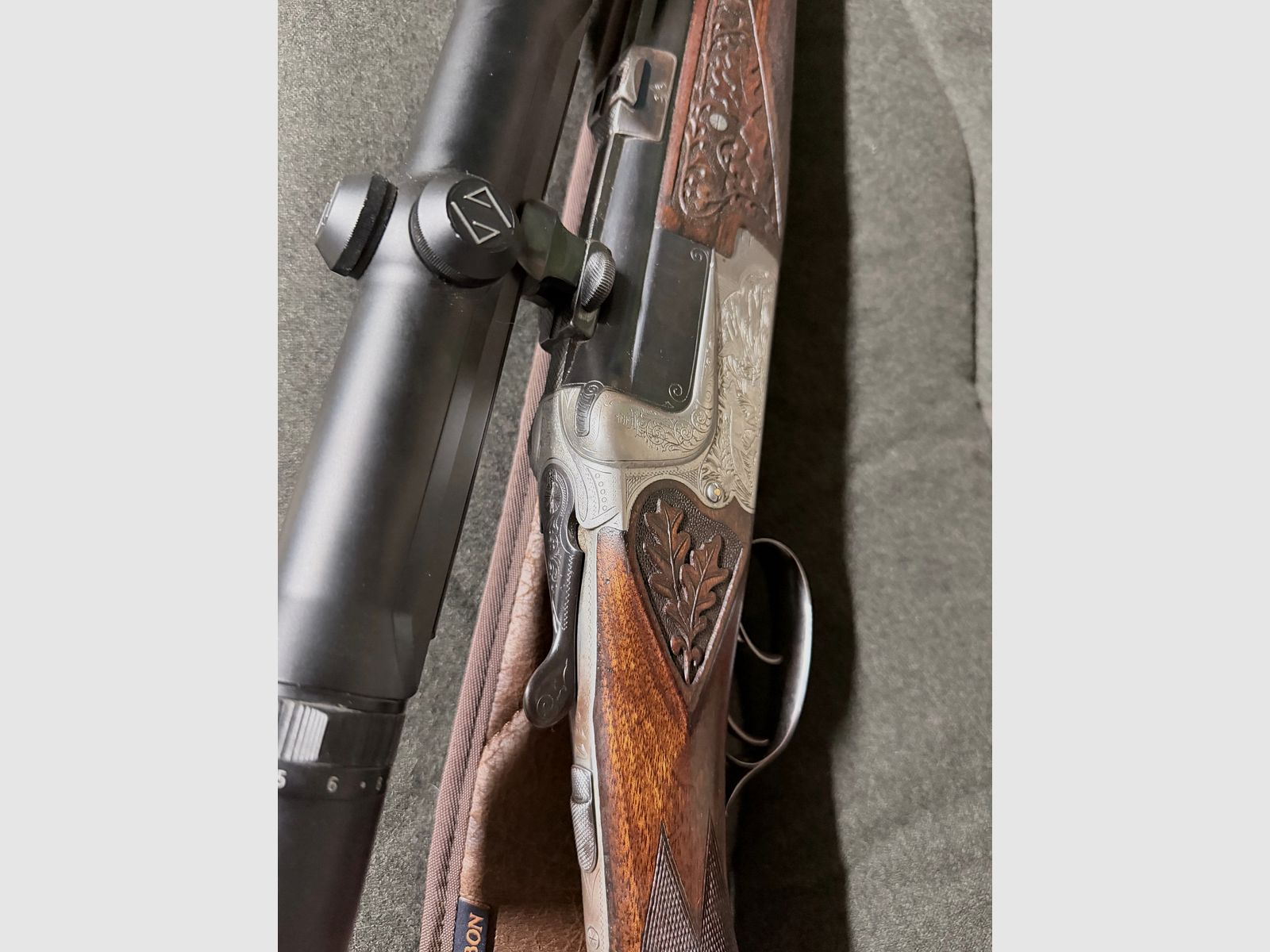 Merkel 201E Bockbüchsflinte – 7×65R / 12/70 + verwisselbare loopbundel 12/70 inclusief Zeiss Diavari