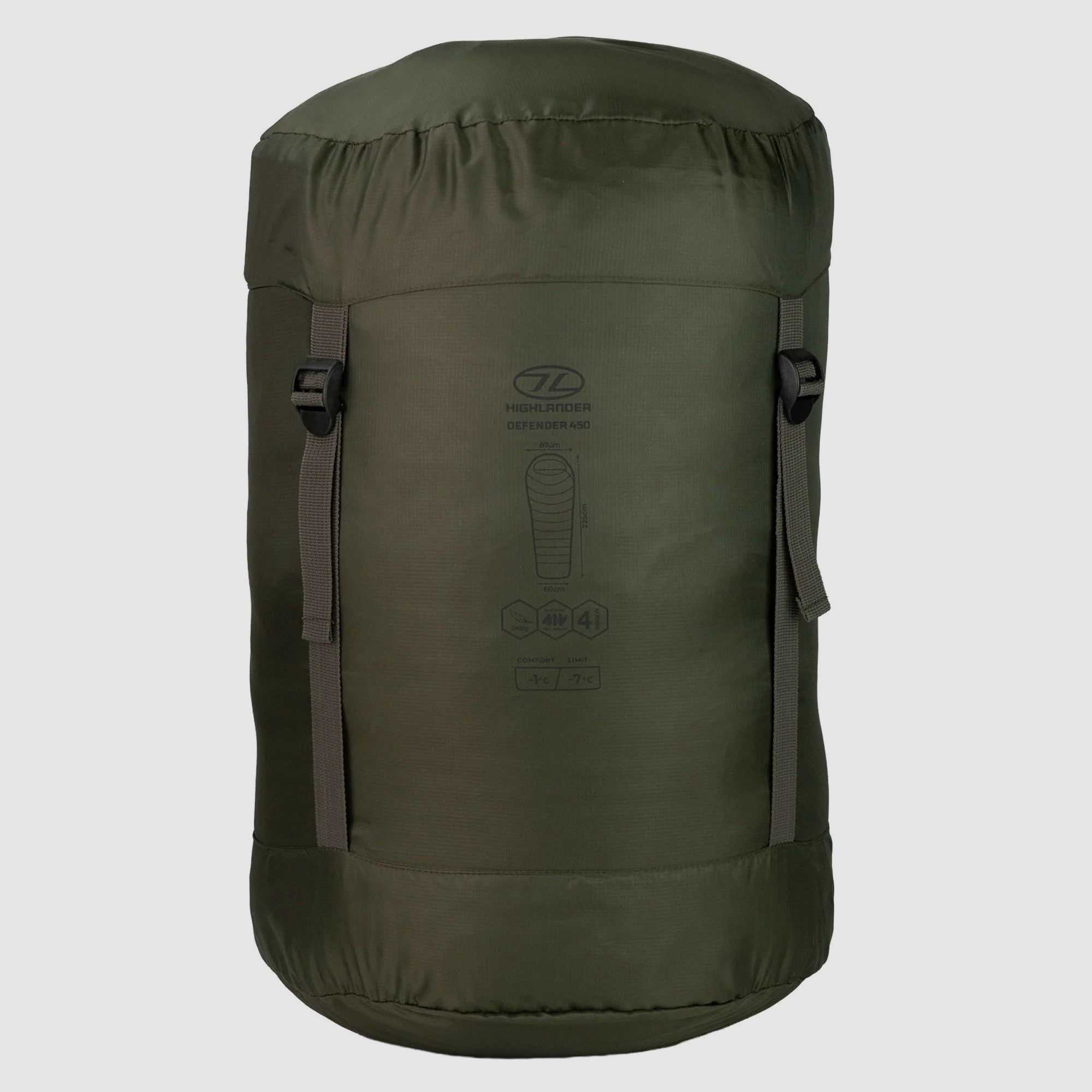 Highlander Schlafsack Defender 450, Bild 2 von 6