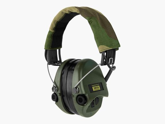 Supreme Pro X mit Camo Kopfband und Gelkissen – Grüne Cups