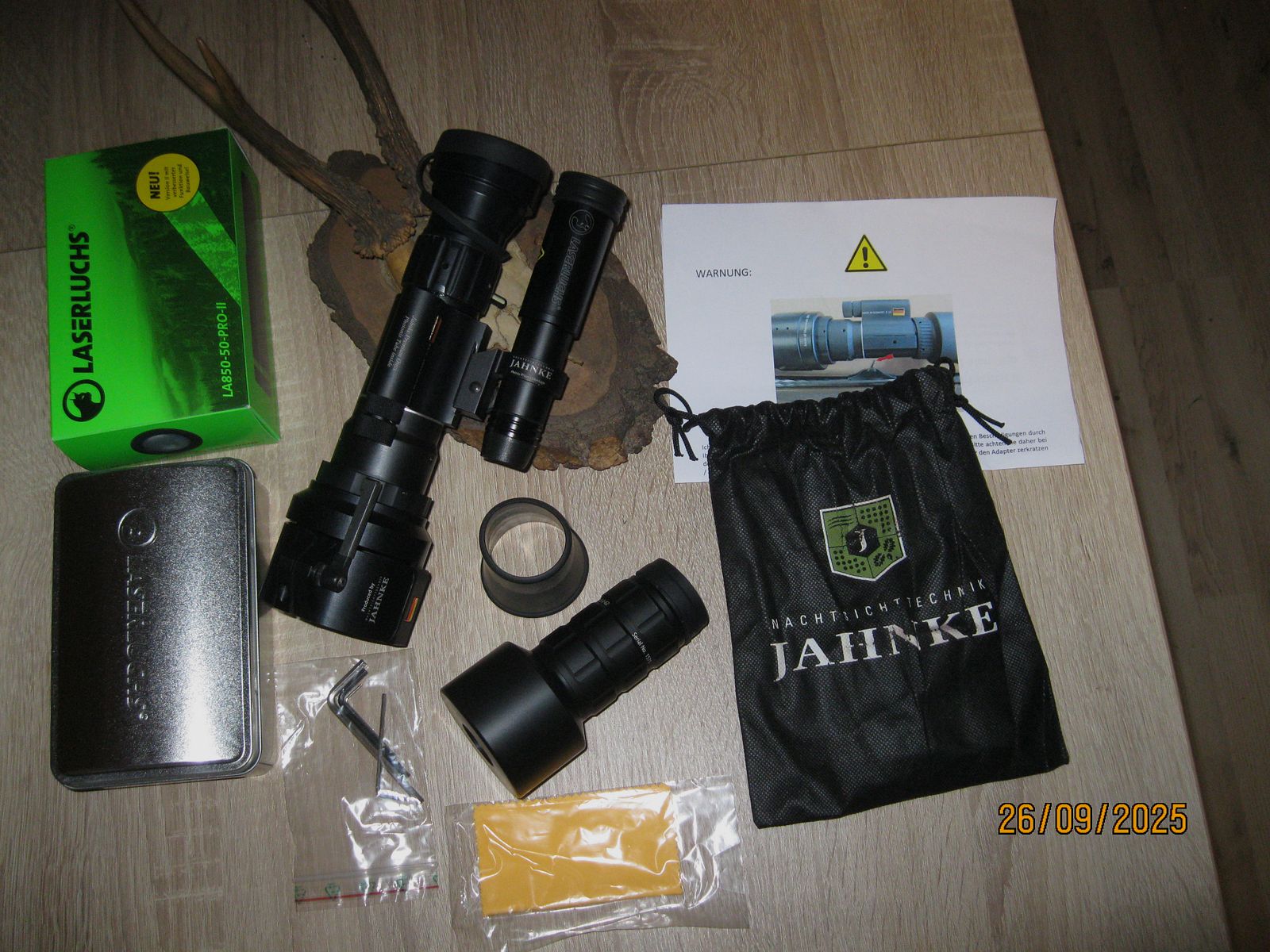 Night vision device Jahnke DJ-8 NSV Monochrome 1×48 Onyx. High quality.