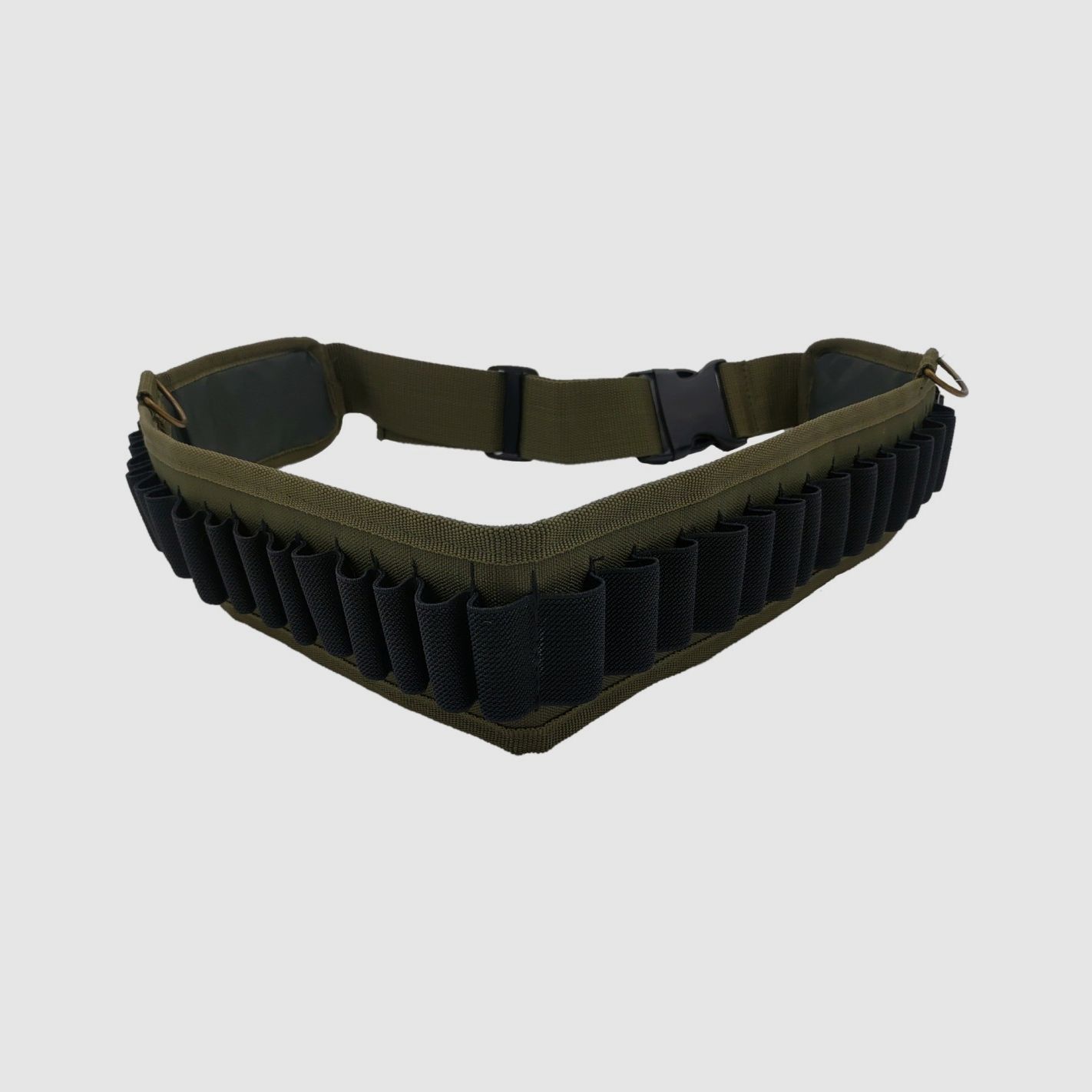 Cartuccera imbottita 37 celle elastiche calibro 12/20, immagine 2 di 3