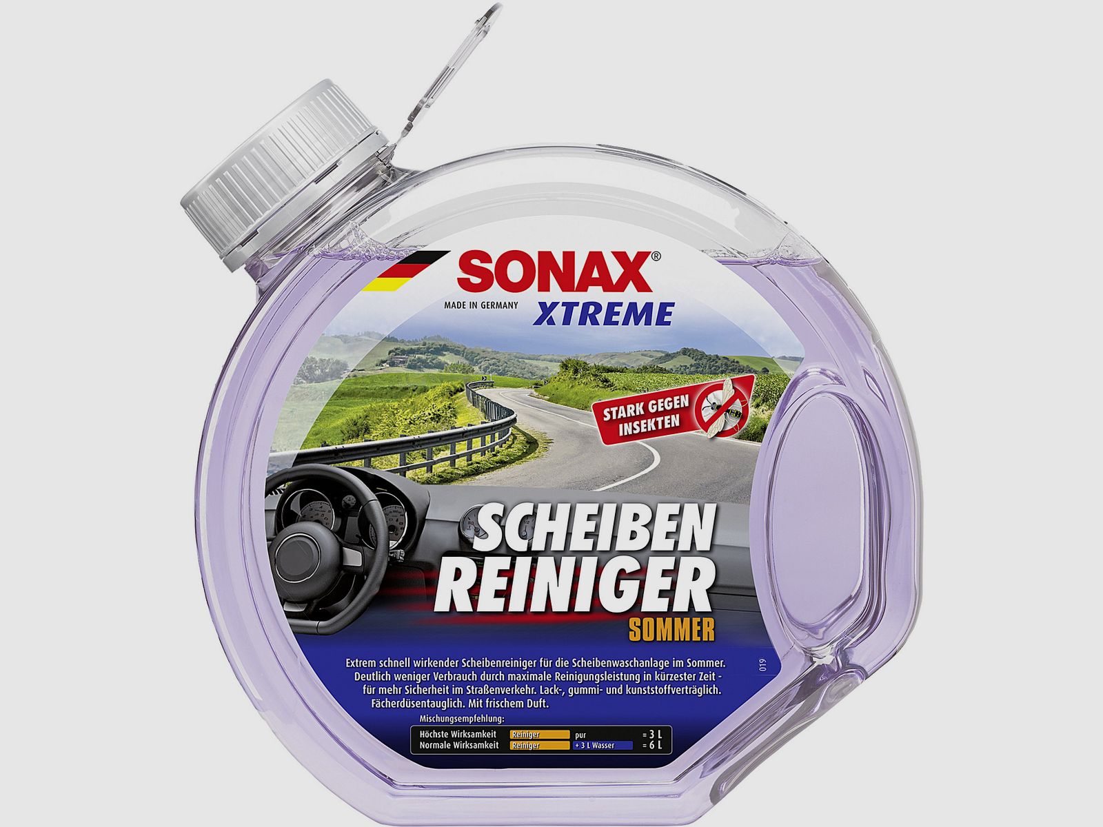 Sonax Pulitore per vetri Estate