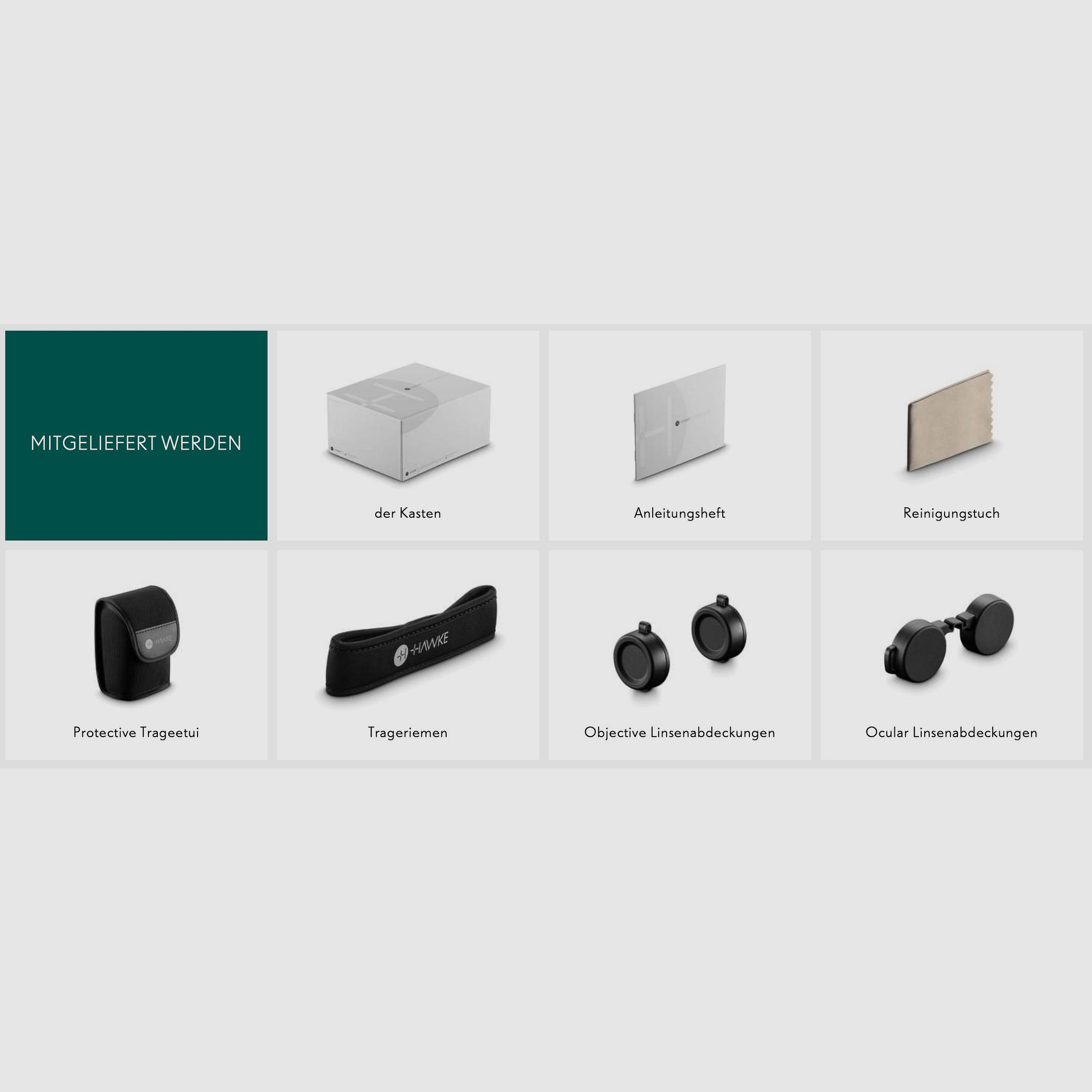 HAWKE 36111 Binoculars Endurance ED 10x25 Green