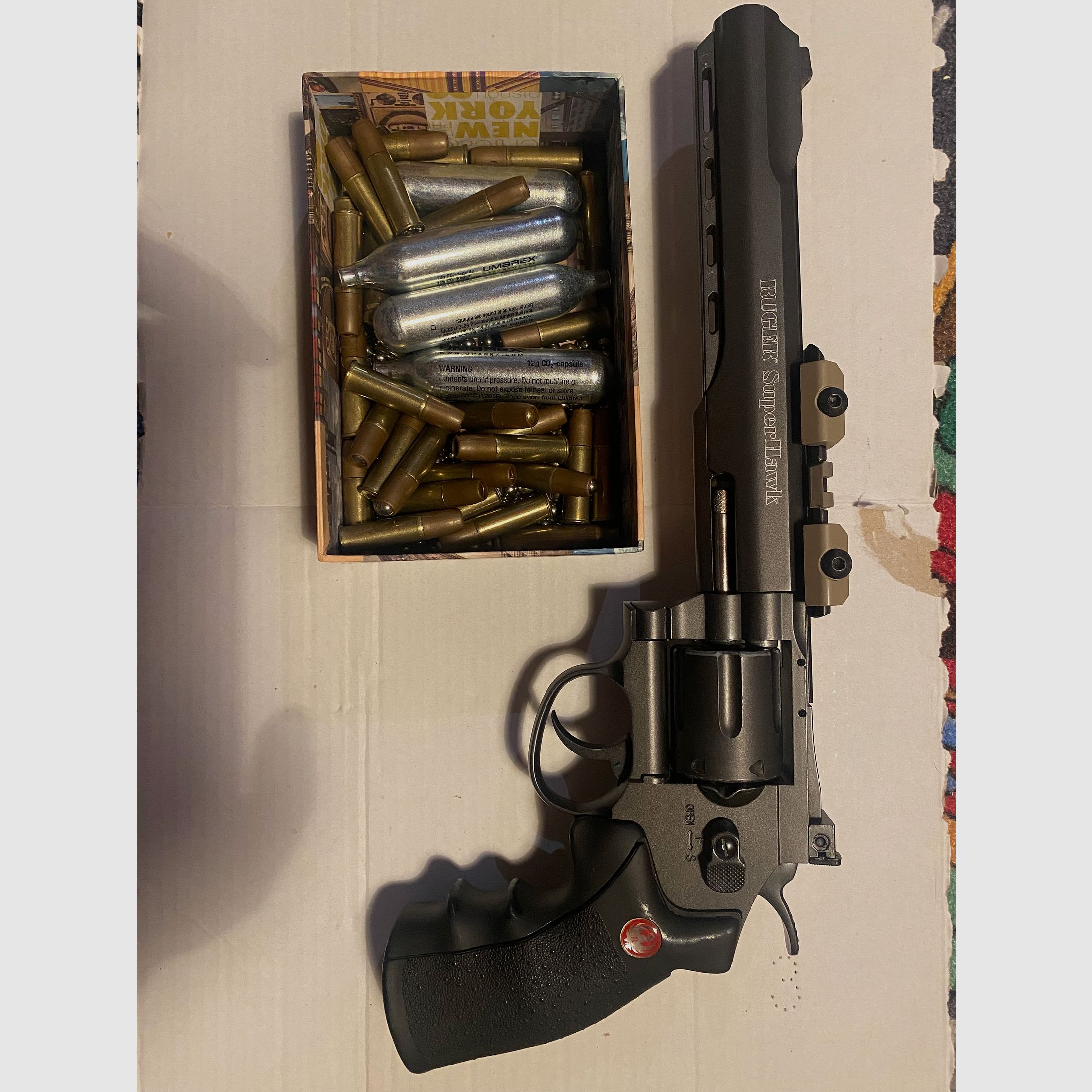 Ruger Super Hawk Revolver CO2 6mm BB