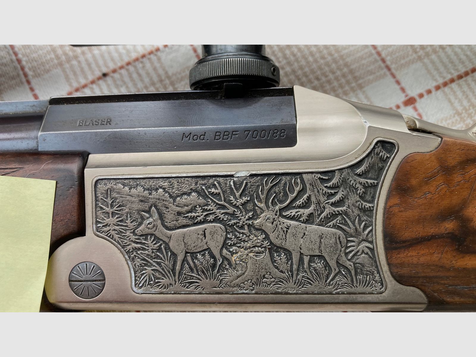Blaser ES700/88 Bockbüchse mit Einstecklauf