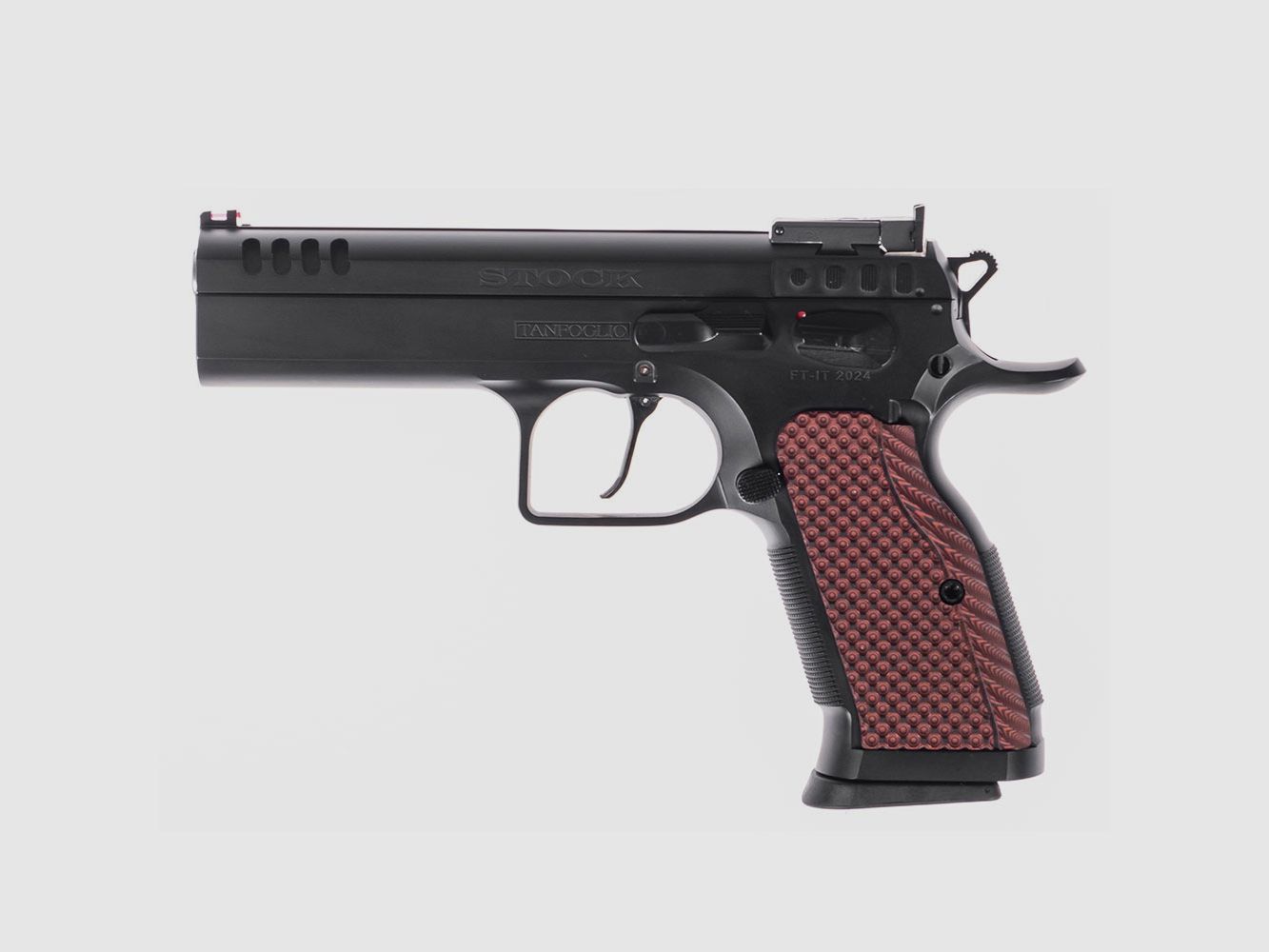 TANFOGLIO Stock 9×19 Schwarz – Evolution 2025, Bild 1 von 3