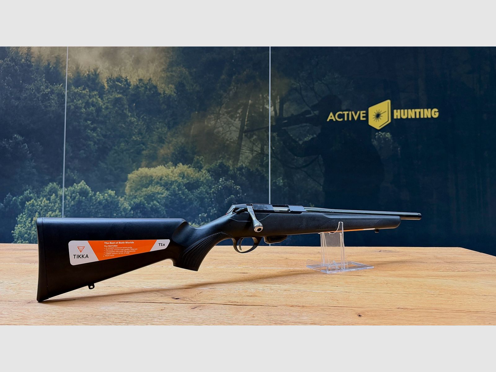 Tikka T1x .17HMR / LL au choix / détente de fusil / filetage de bouche 1/2x20 UNF / magasin de 10 coups