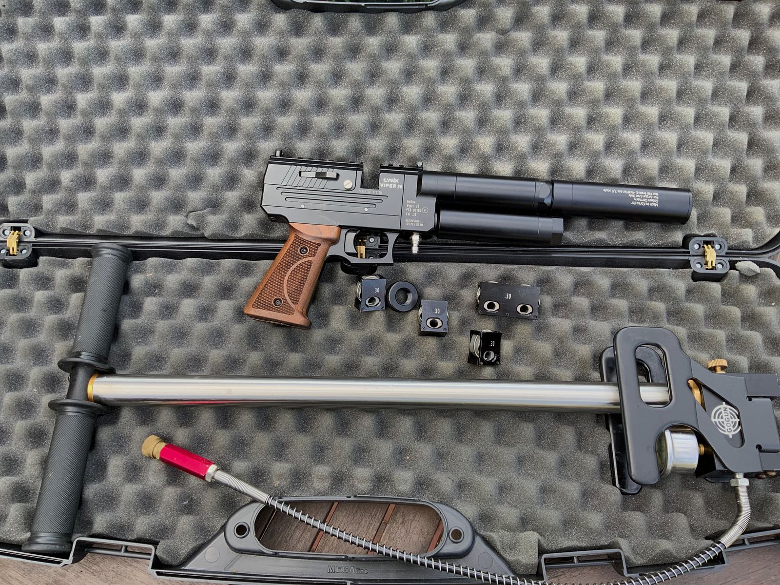 EVANIX Viper Cal 30 pistola ad aria compressa pistola ad aria PCP, immagine 4 di 6