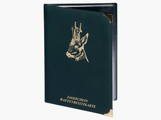 Etui na pozwolenie na broń "Rehbock" (Zielony)