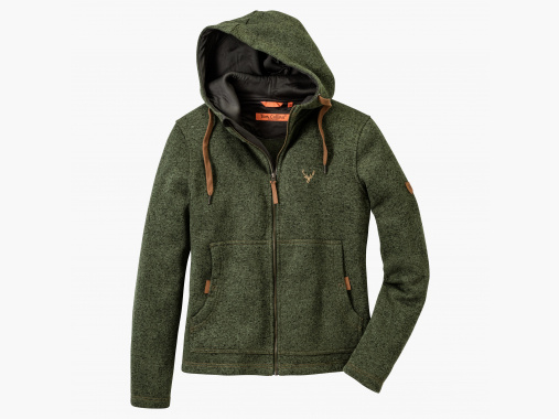 OS Trachten Women's Knit-Fleece Jacket (green) | 44