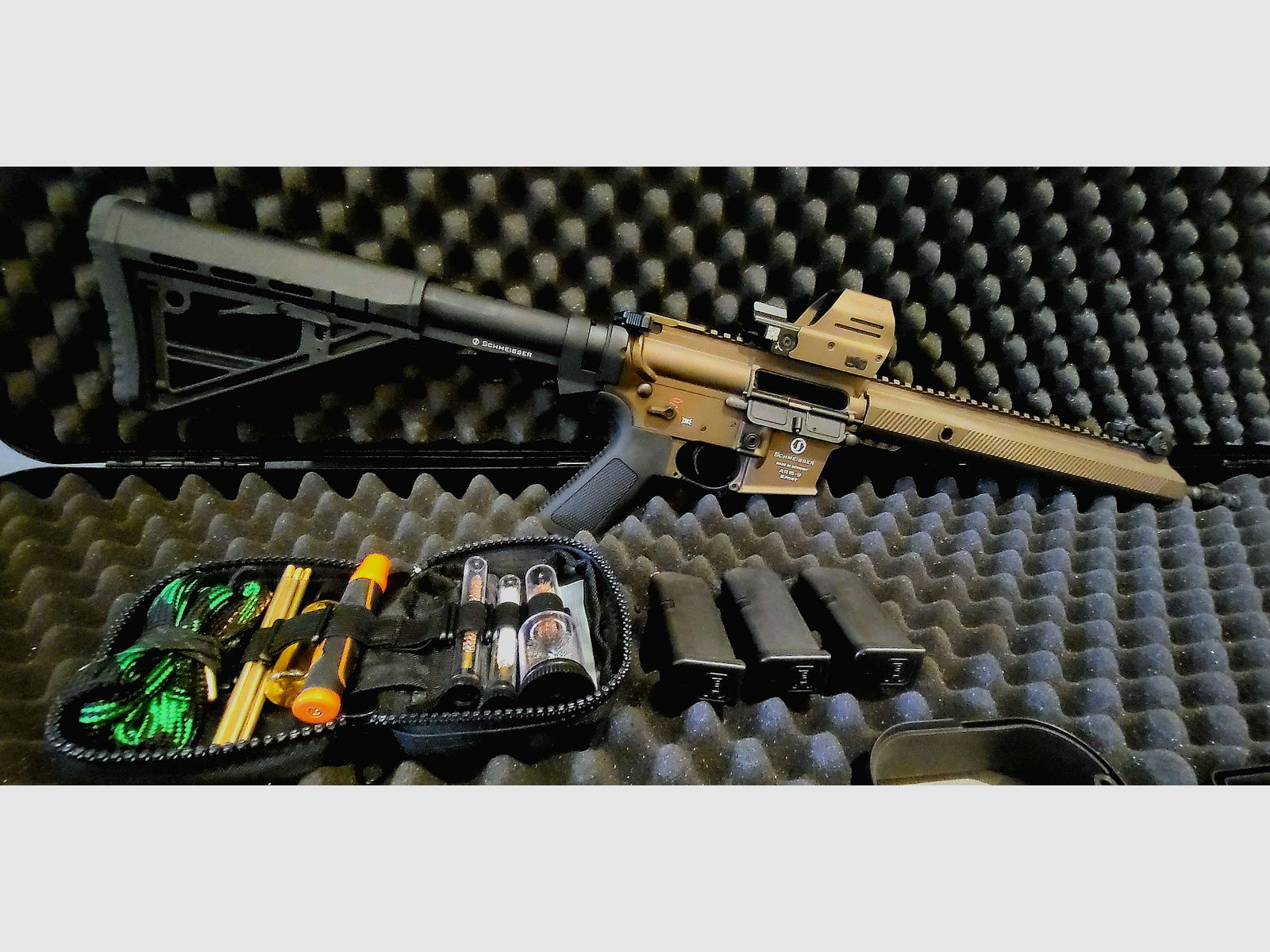 Schmeisser AR15-9 M4FL Burn Bronze - 9mm Luger