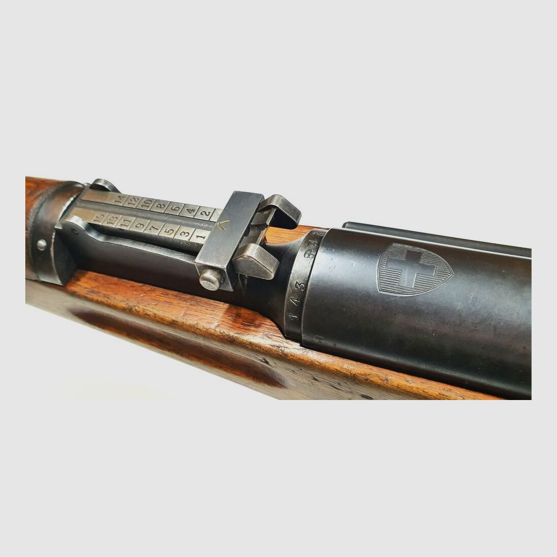 Waffenfabrik Bern Repetierbüchse Waffenfabrik Bern Schweizer K31 Kaliber 7,5x55swiss komplett nummerngleich + Hämmerli