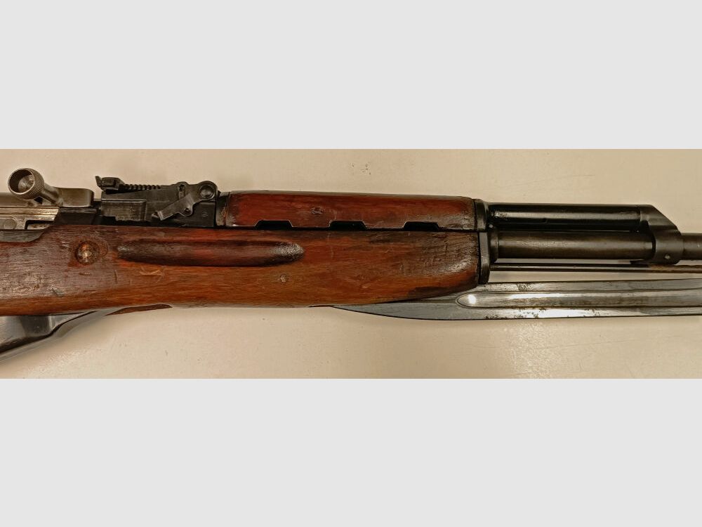 Simonov Selbstladebüchse Simonov SKS-45, Kal.7,62x39, komplett nummerngleich, inkl. Zubehör