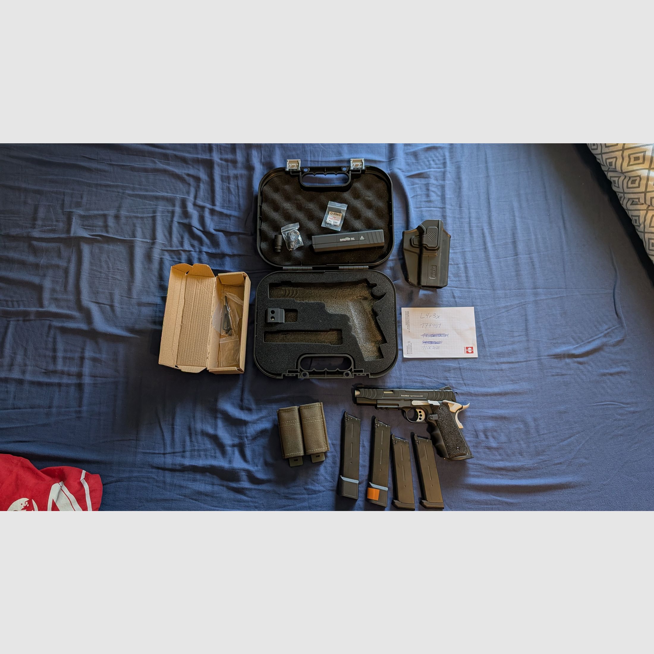 Army Armament R32 Excalibur – Begadi Special Version 4 Magazine