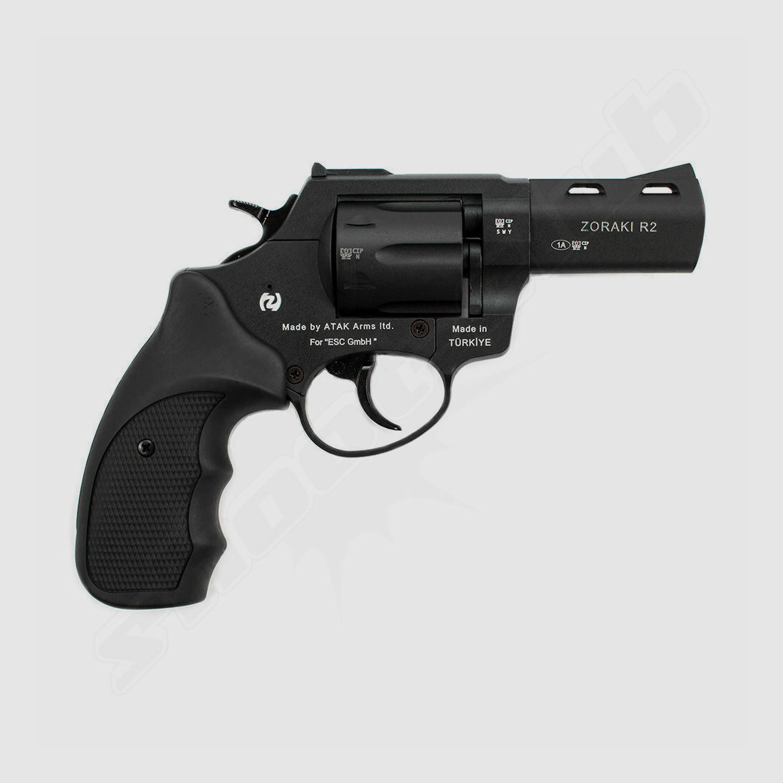 Zoraki	 Schreckschussrevolver R2 3'' 9mm R.K. schwarz