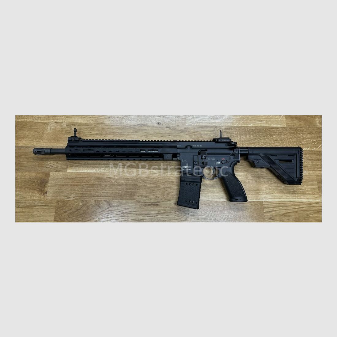 Heckler & Koch MR223 A3 Slim-Line 16,5" Lauf - halbautom. Büchse .223Rem	 zivile Version HK416 / G95K / G38 / mit Upgrades / Midwest M-LOK Handschutz