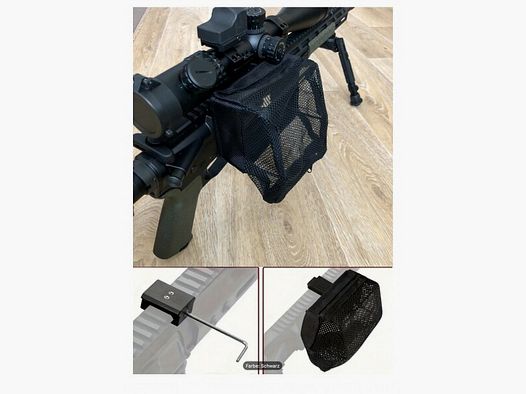 Picatinny Brass Catcher / Hülsenfänger z.B. AR-15 - Robuste Konstruktion
