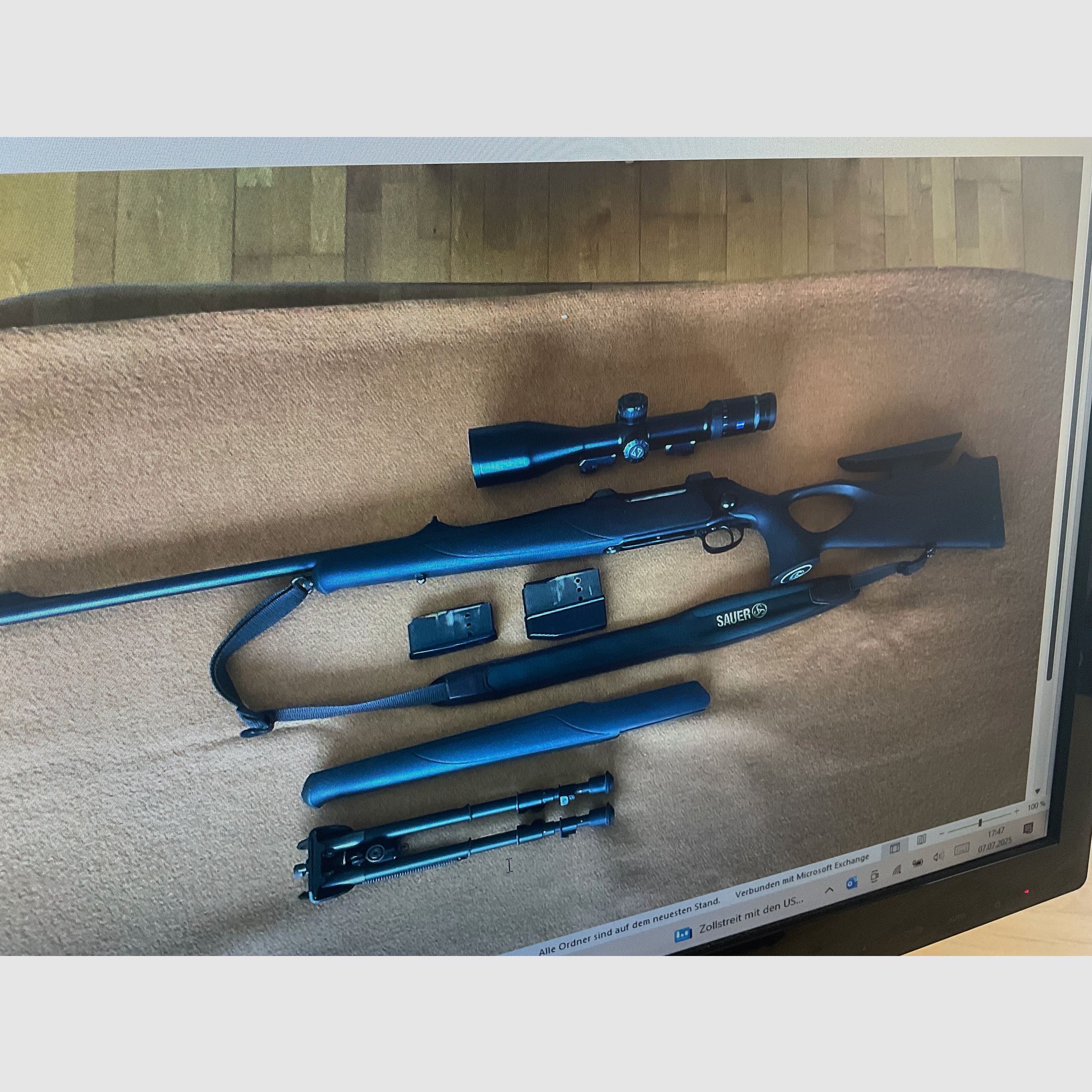 Repetierer Sauer Syncro XT 202 mit ZF