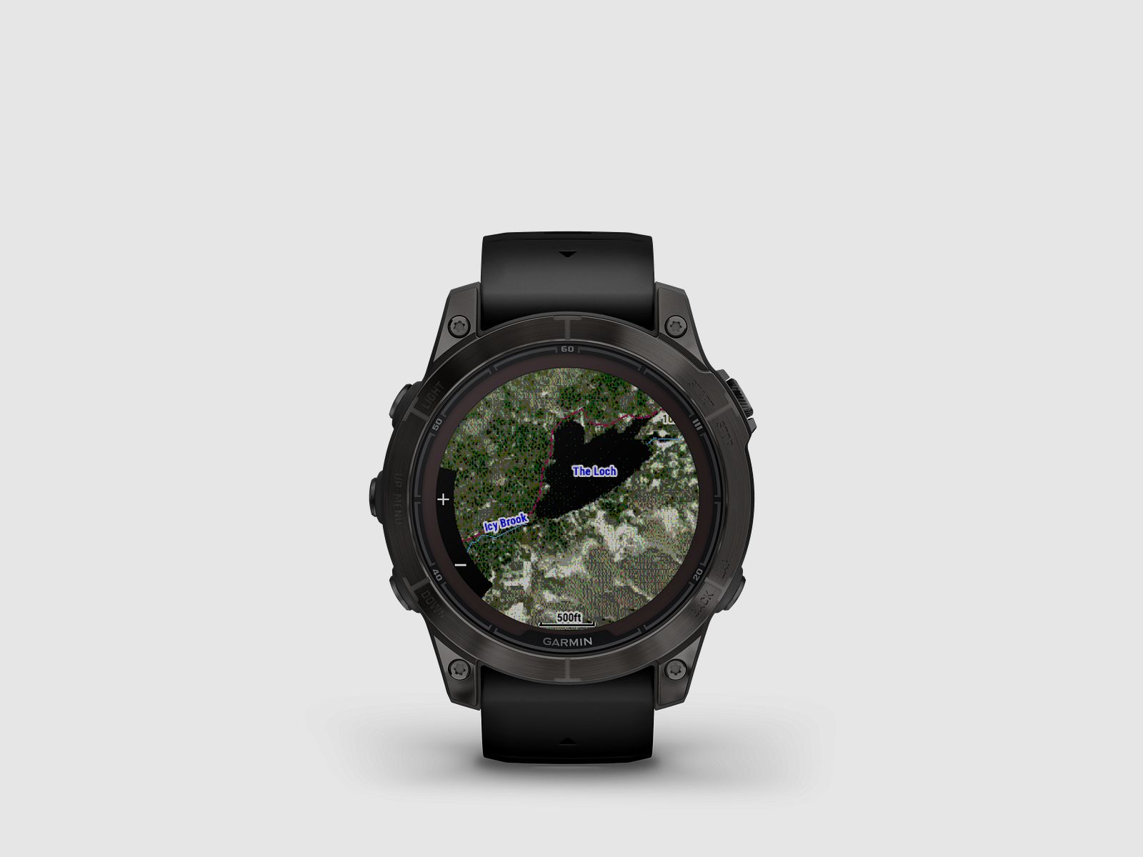 Garmin fēnix® 7 Pro – Sapphire Solar Edition, Schwarz/Carbongrau Titan DLC mit QuickFit®-Silikon-Armband 22 mm