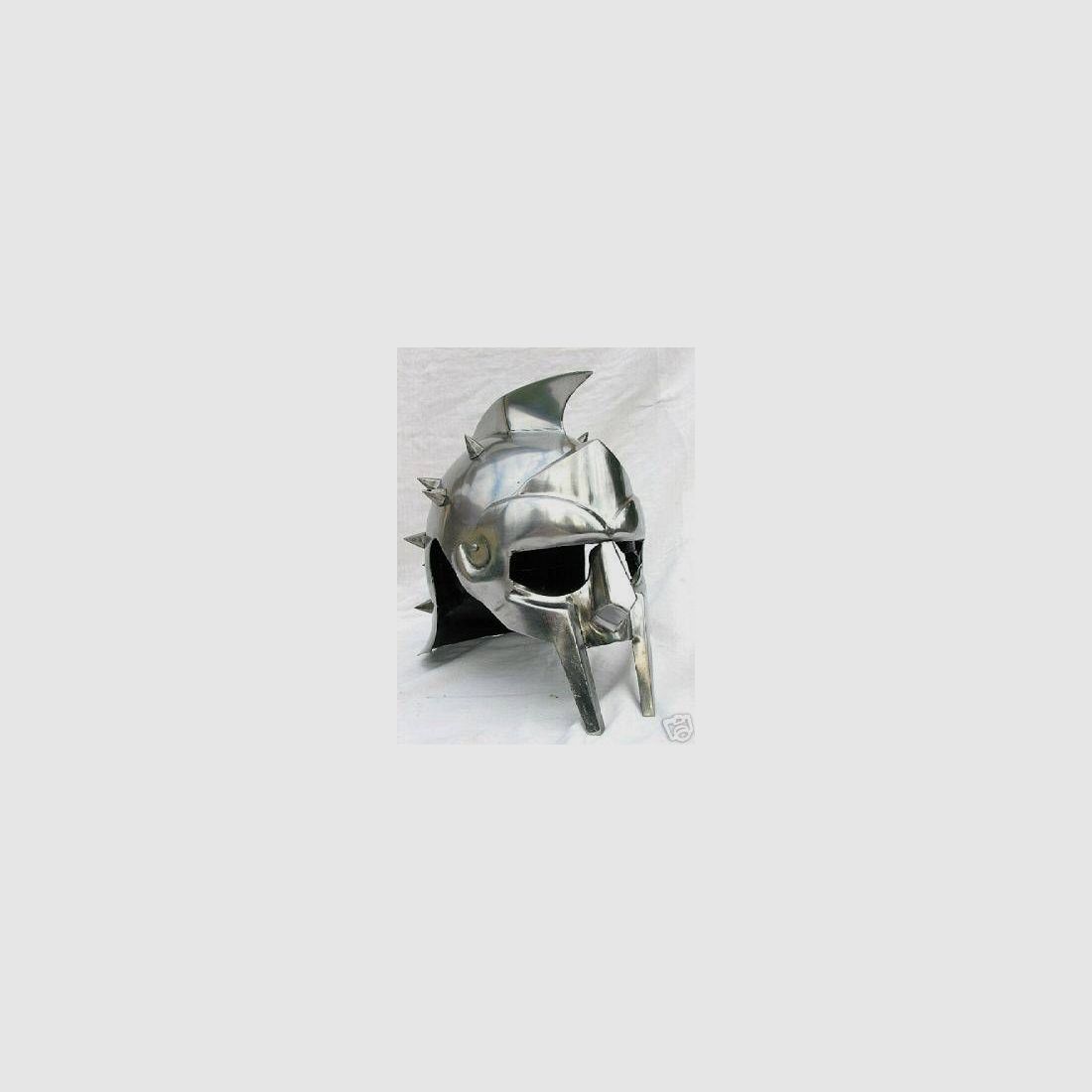 Gladiator Helm aus Rüstungsstahl mit Wangenschutz