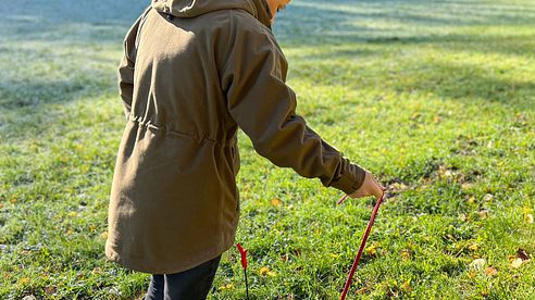 Einfache Markierung von Feder- und Haarwildschleppen
