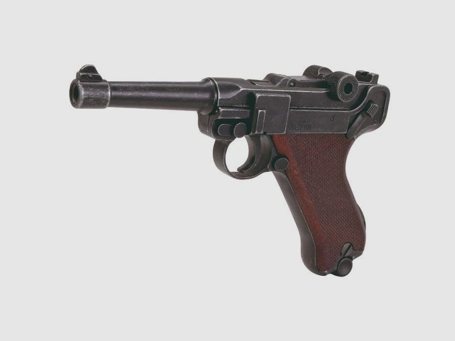 ME-Sportwaffen ME Mod. P08 Schreckschuss Pistole 9 mm P.A.K. Antik Look