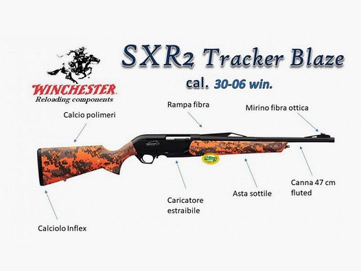 WINCHESTER SXR2 TRACKER BLAZE cal.30-06 win