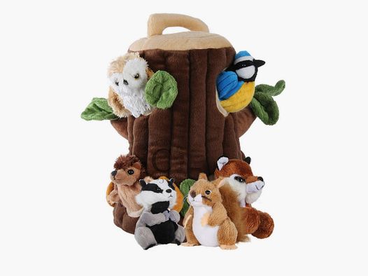 Fingerpuppen Baumhaus