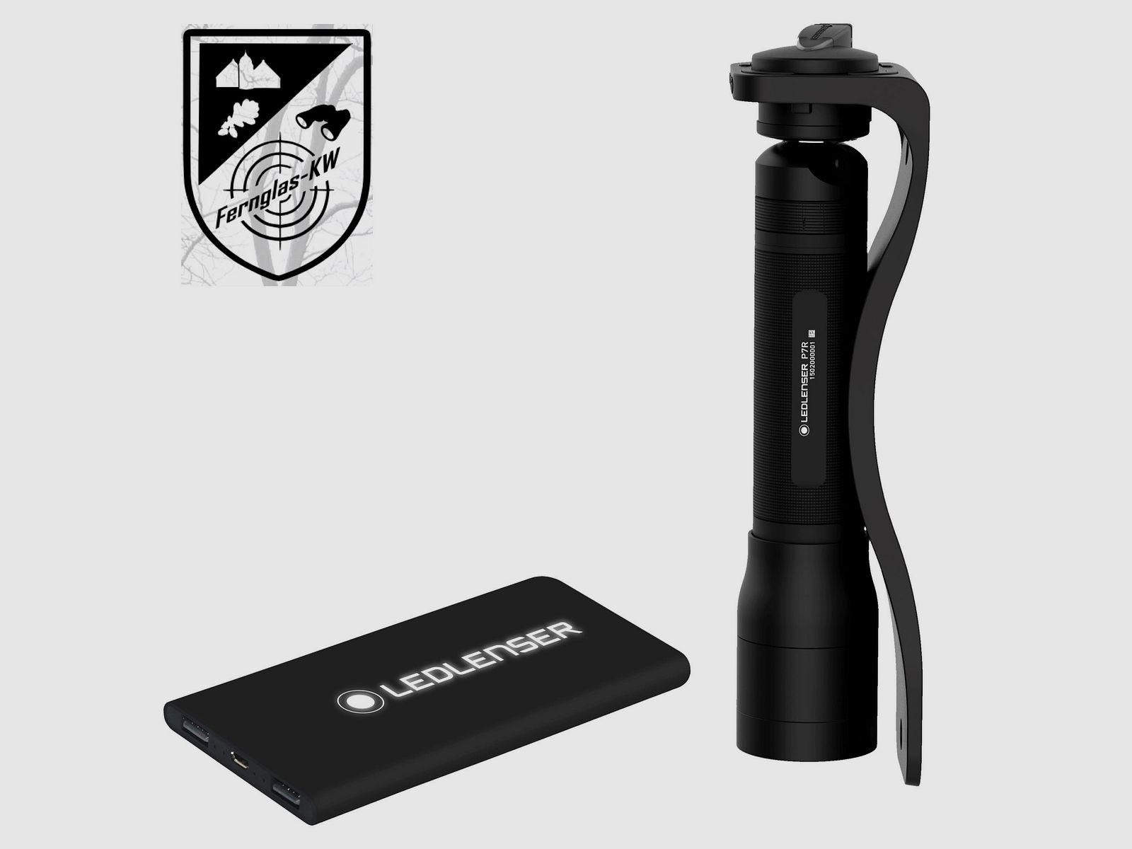 Ledlenser LED Taschenlampe P7R mit Powerbank 502047