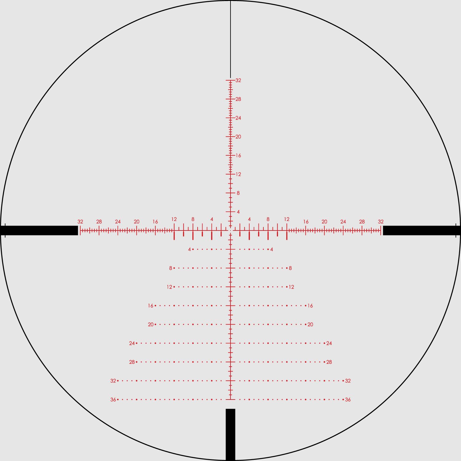 Visor VORTEX VIPER PST GEN II EBR-7C (MRAD) 5-25×50, imagen 2 de 2