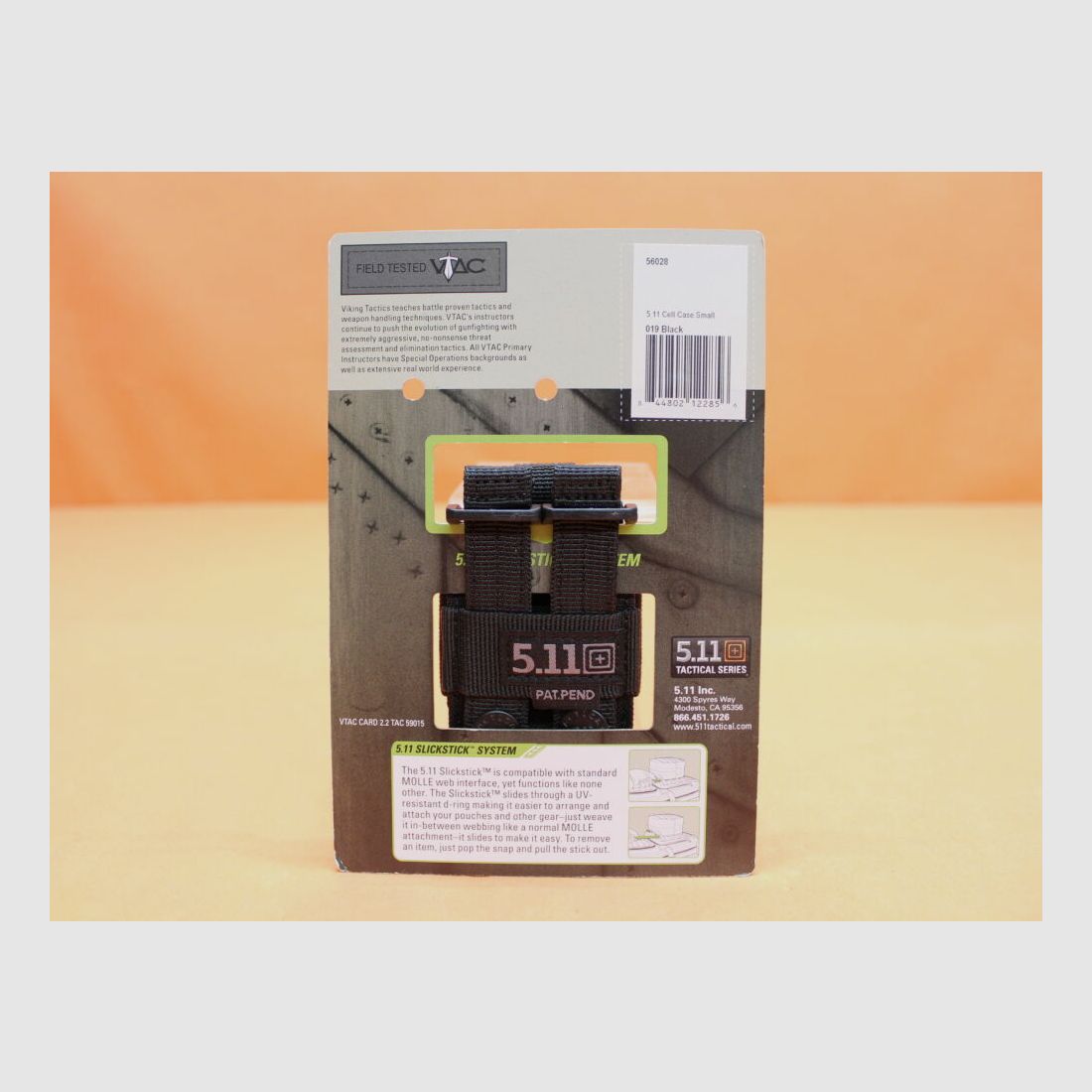 5.11 5.11 C3 Case Small Phone (56028) 019 Black Bag Small Phone/PDA