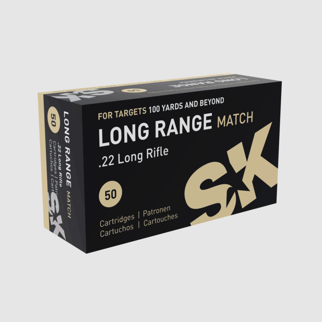22lr SK Long Range Match, 335m/s LRN 40gr VE50