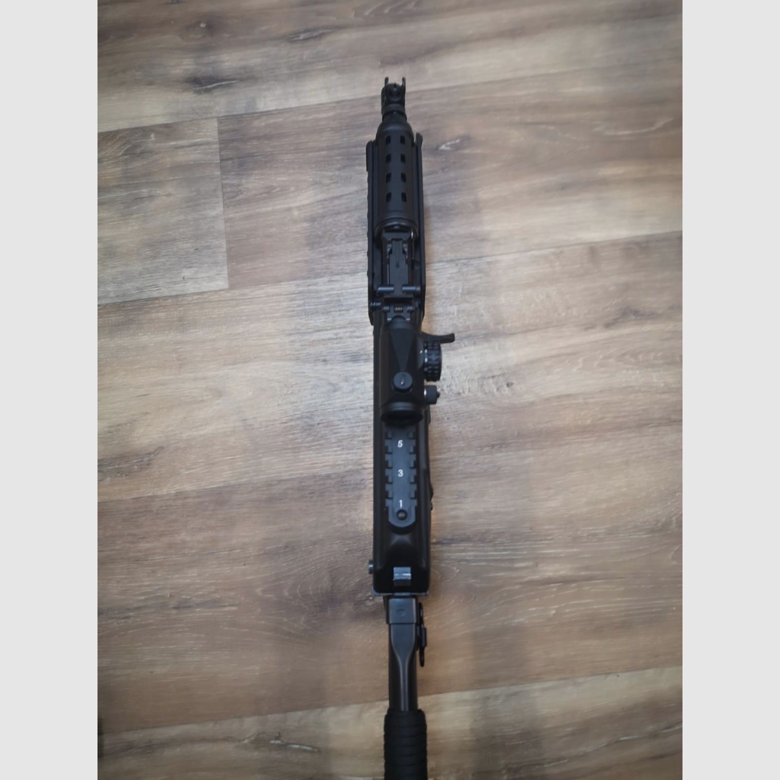 Kalaschnikov USA - KR-9 SBR Sport, carabine semi-automatique en calibre 9mm Luger, PCC, avec 6 chargeurs, mallette et certificat BKA, état d'origine - Limité