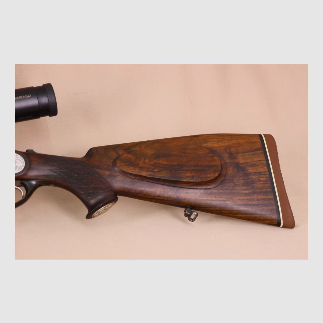 Krieghoff Trumpf Primus // Bockdrilling (mit mündungslangem EL!) // Swarovski mit Leuchtpunkt!! // sep. Kugelspannung!