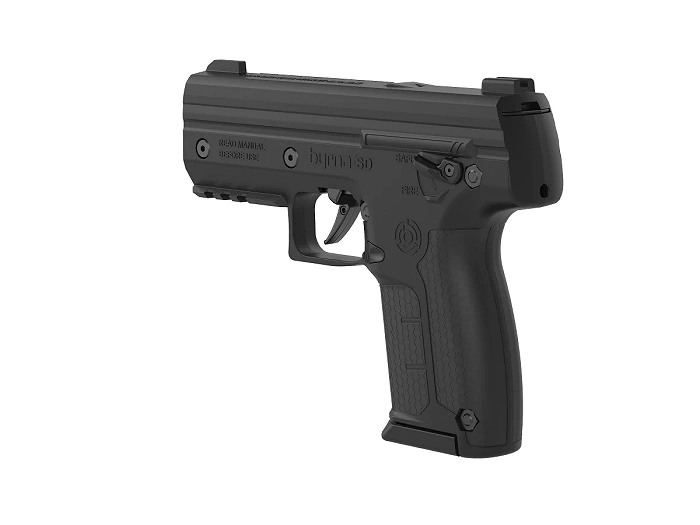 Rubber and pepper ball pistol BYRNA SD BLACK cal. .68 CO2 8g set, image 15 of 22