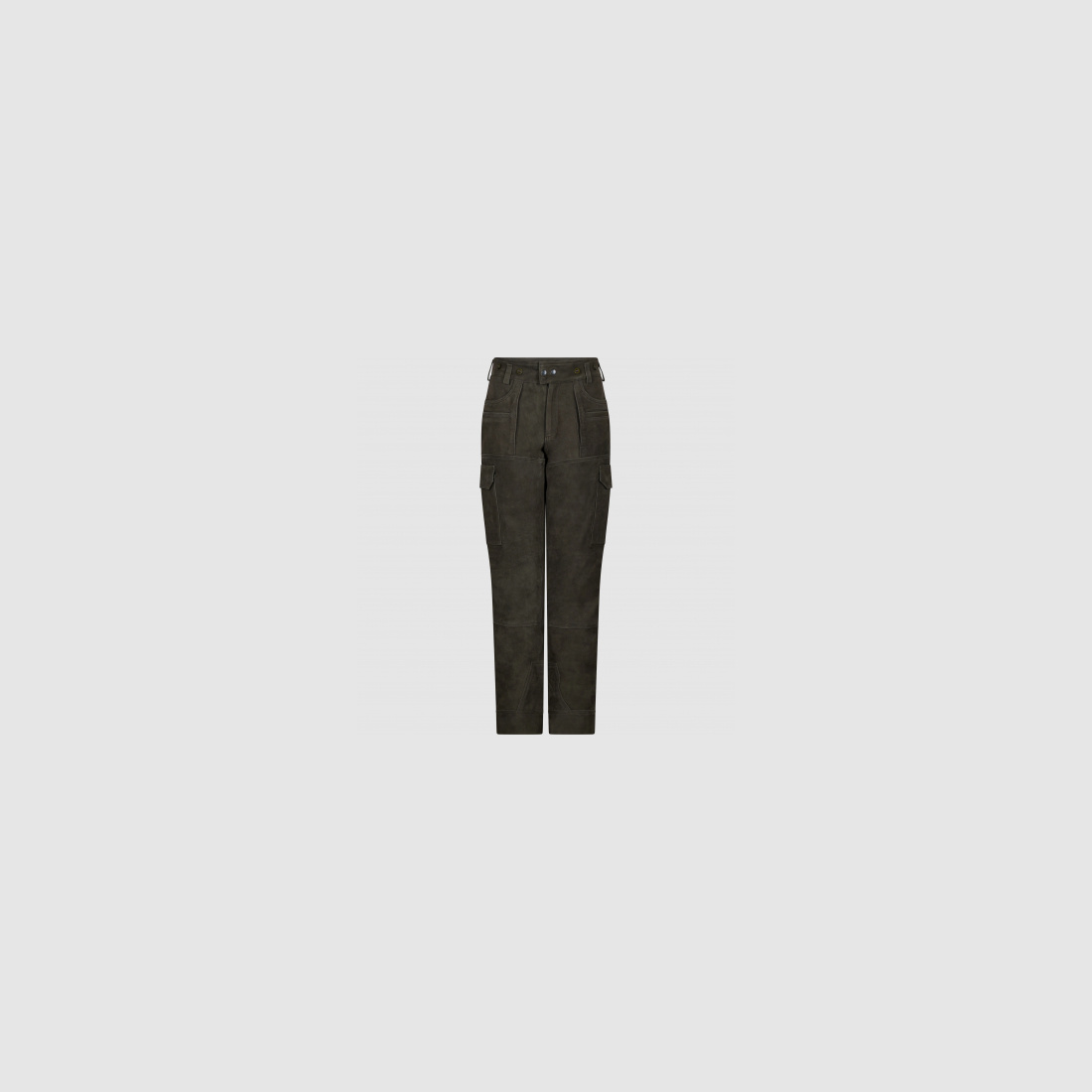il Lago Sie Leren Broek Aurelia Dames (Olijf) | 46