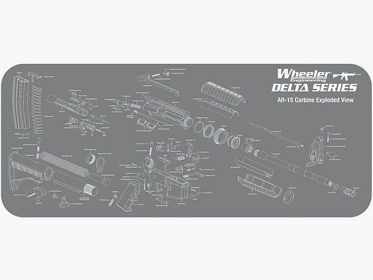 Wheeler Engineering Tapete de Mantenimiento Wheeler Serie Delta AR-15