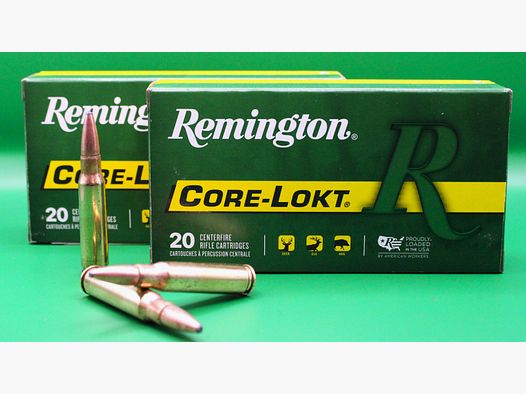 Remington Kal. .308 Win 150 Grain, Core Lokt SP 200 Schuß ein Los