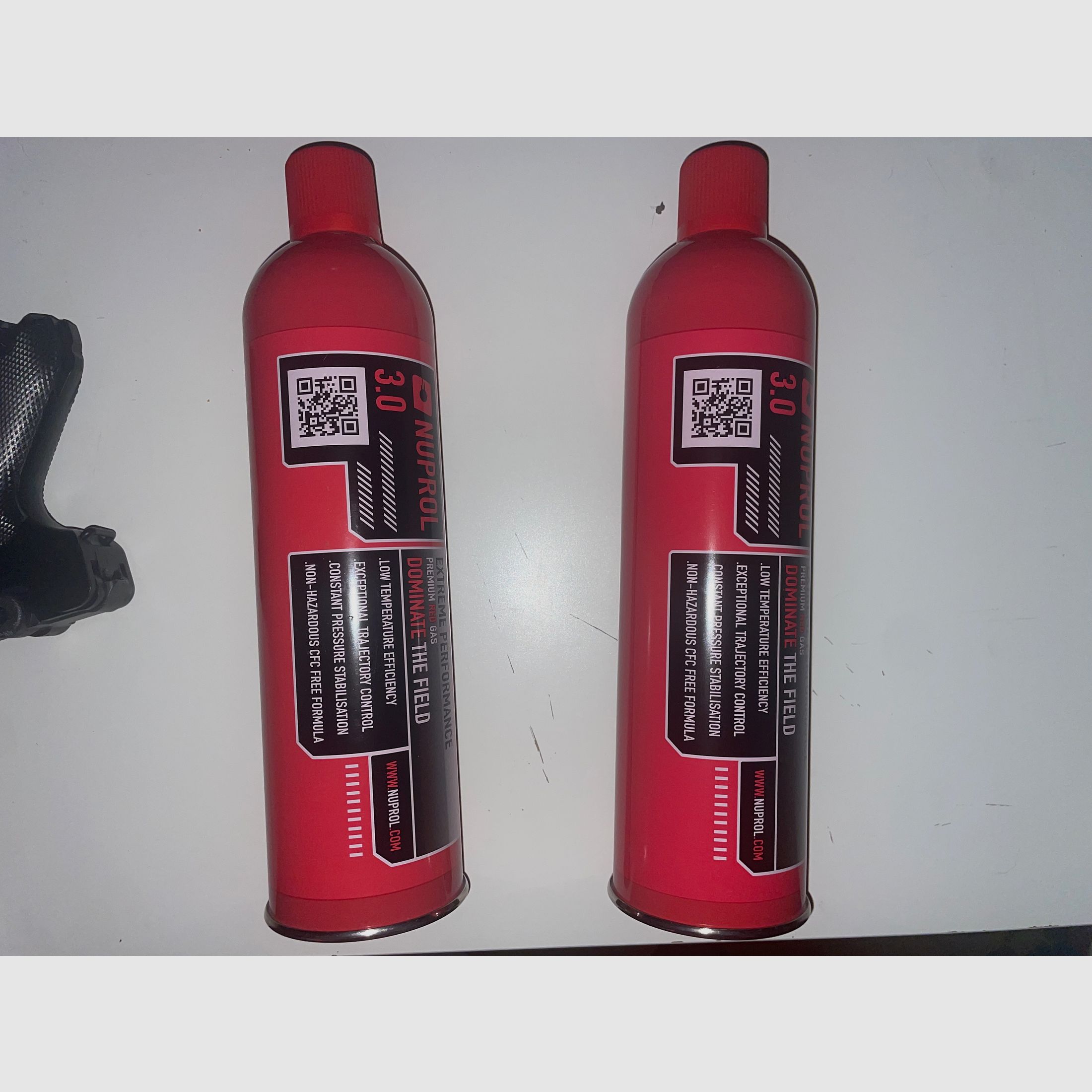 P08 GBB von WE, Drum Mag, Nuprol premium Rot Gas 