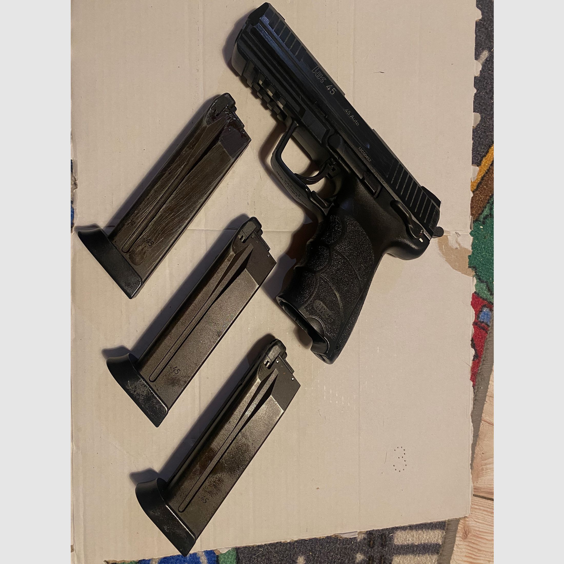 KWA Heckler und Koch HK45 Auto GBB 6mm