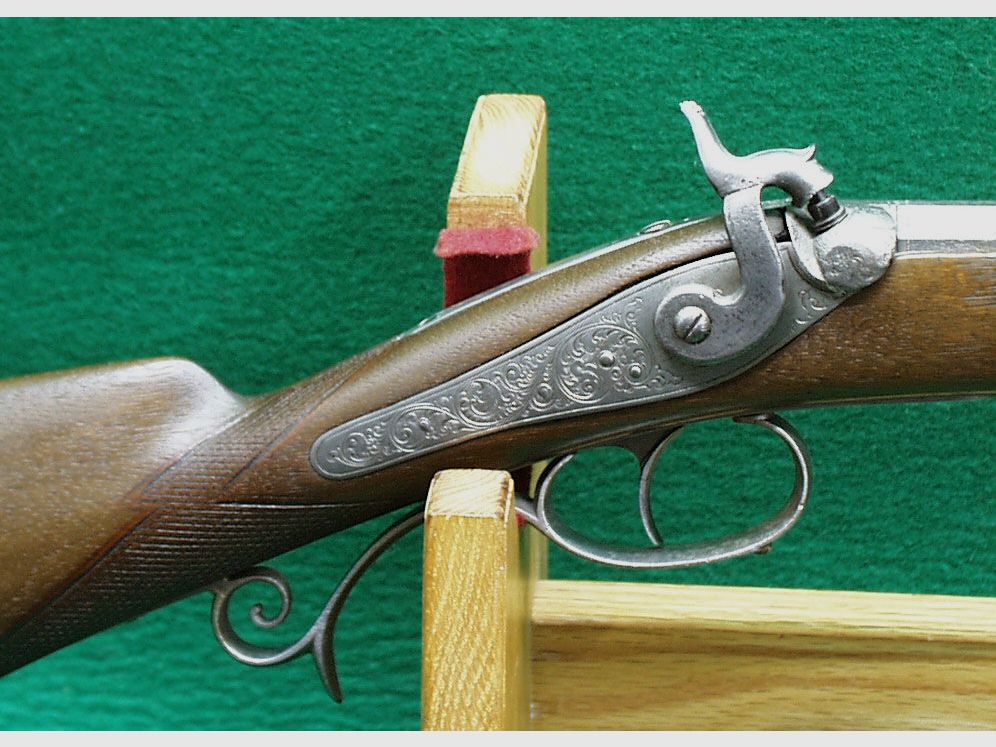 Inconnu fusil à chargement par la bouche ancien original