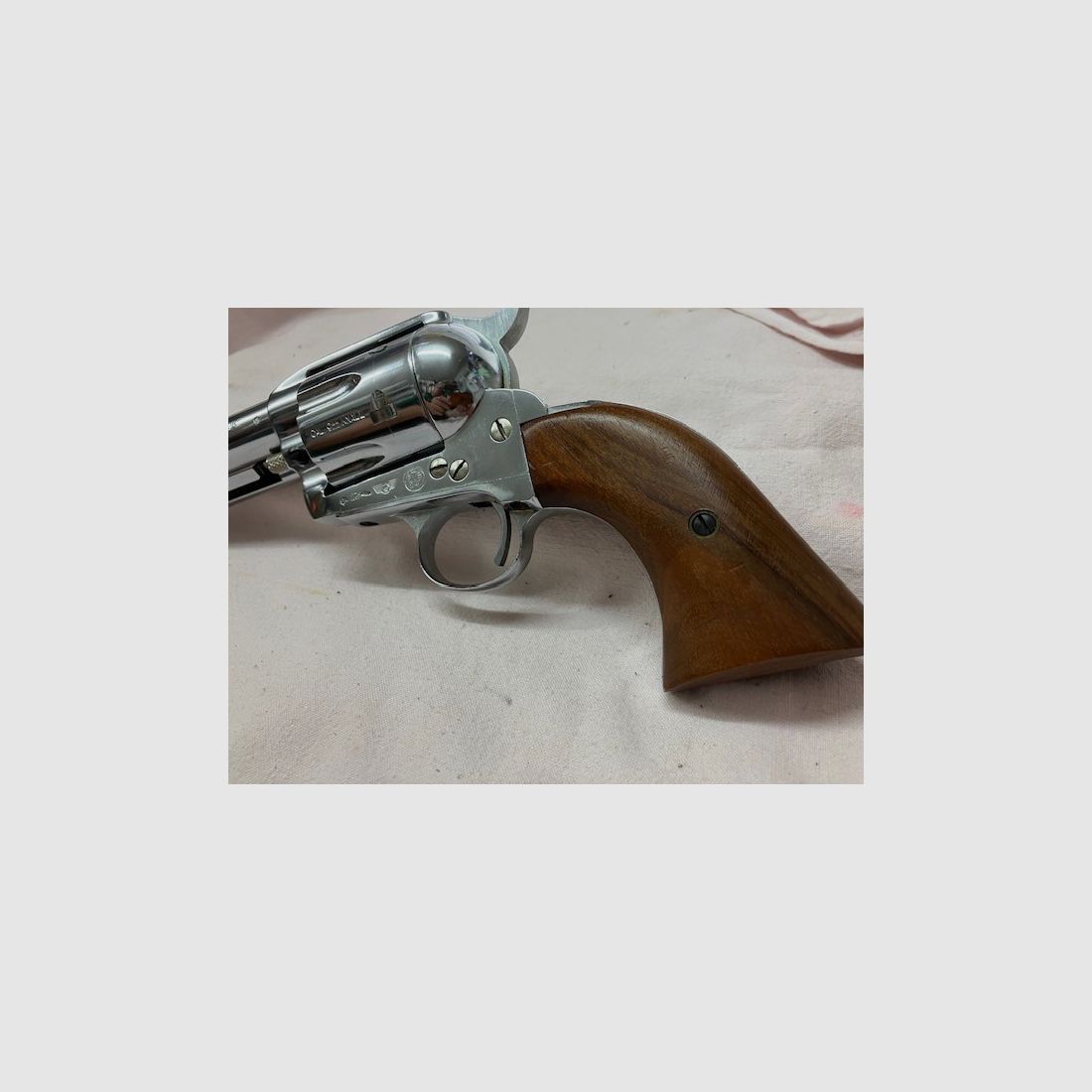 Texas Scout Frontier 9mm K, PTB Nr. 241 - Gunfighter Ausführung (kurze Ausführung) von H. Schmidt UNBENUTZT - TOP -