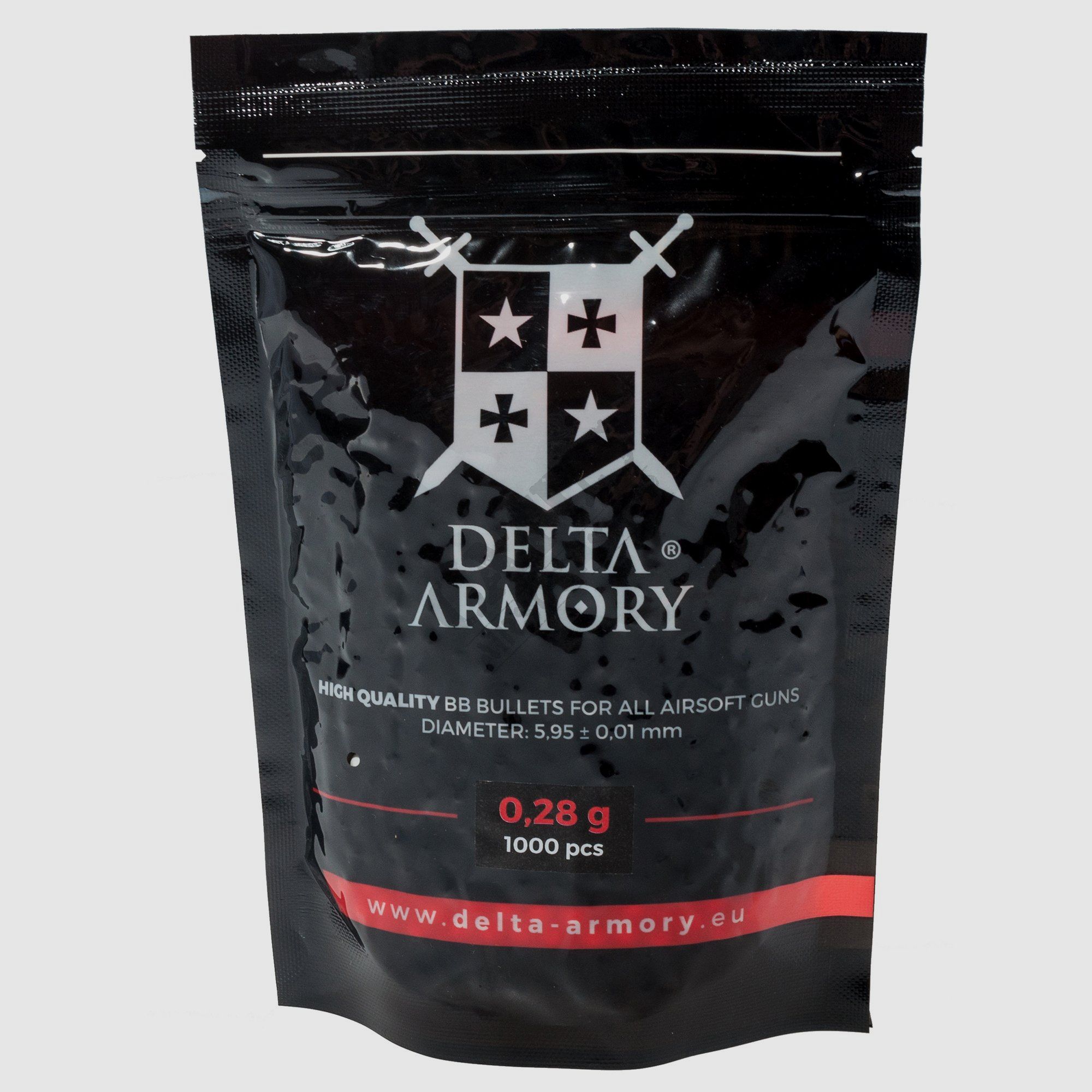 Airsoft BB´s 0.28g (1.000 Stück) diameter 5,95mm - Delta Armory