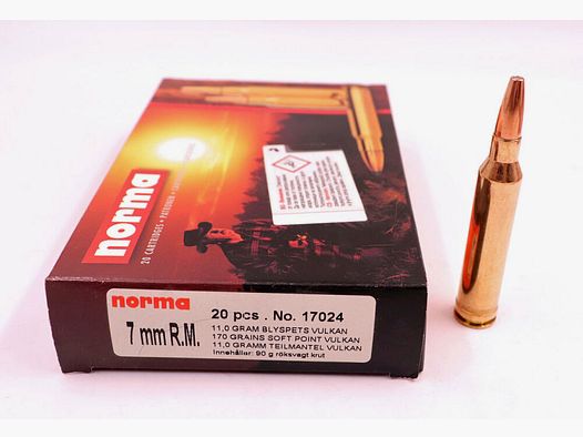 Norma rifle cartridges