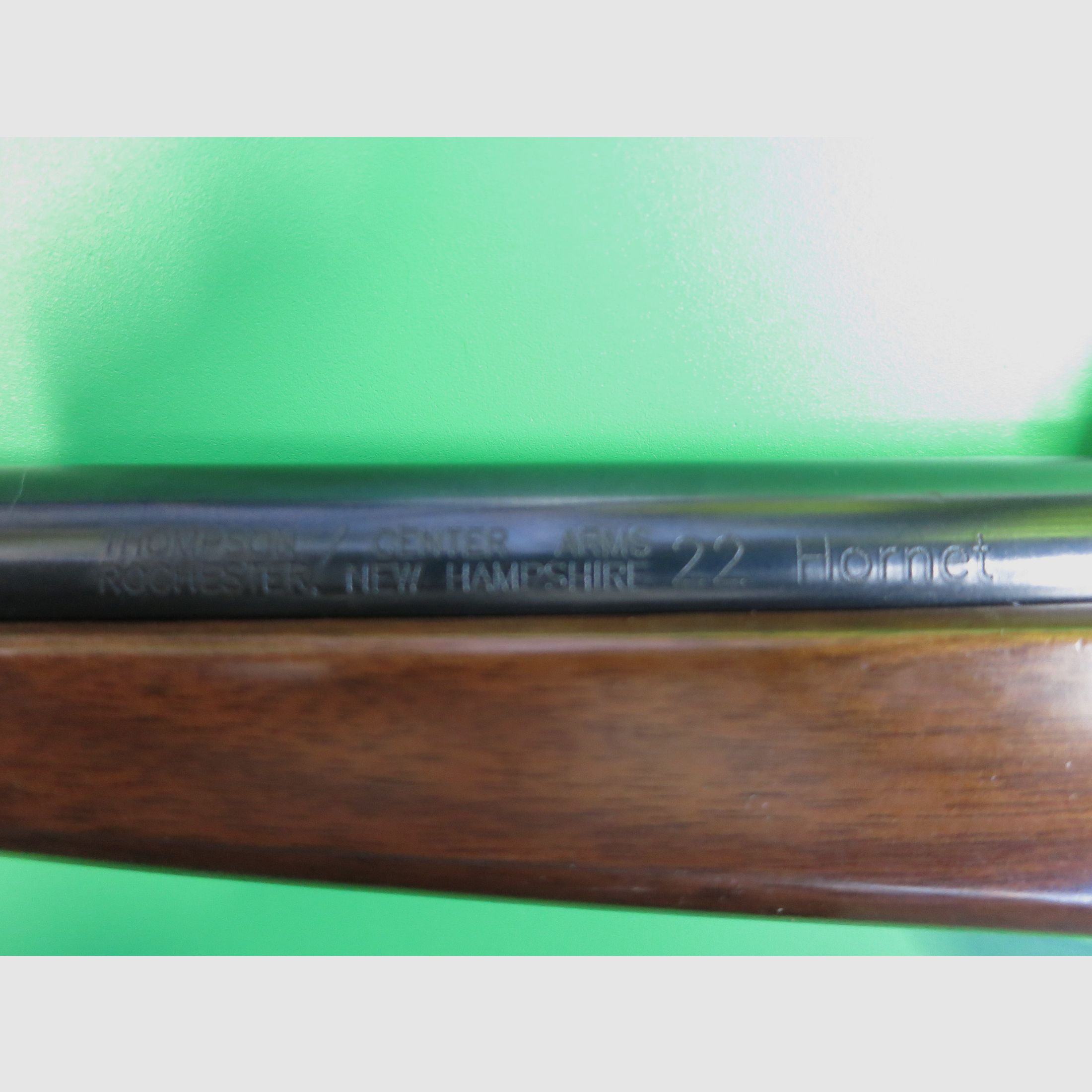 Einzelladerpistole Thompson-Center Contender G2, Kal. .22 Hornet, 2. Generation     #72+73