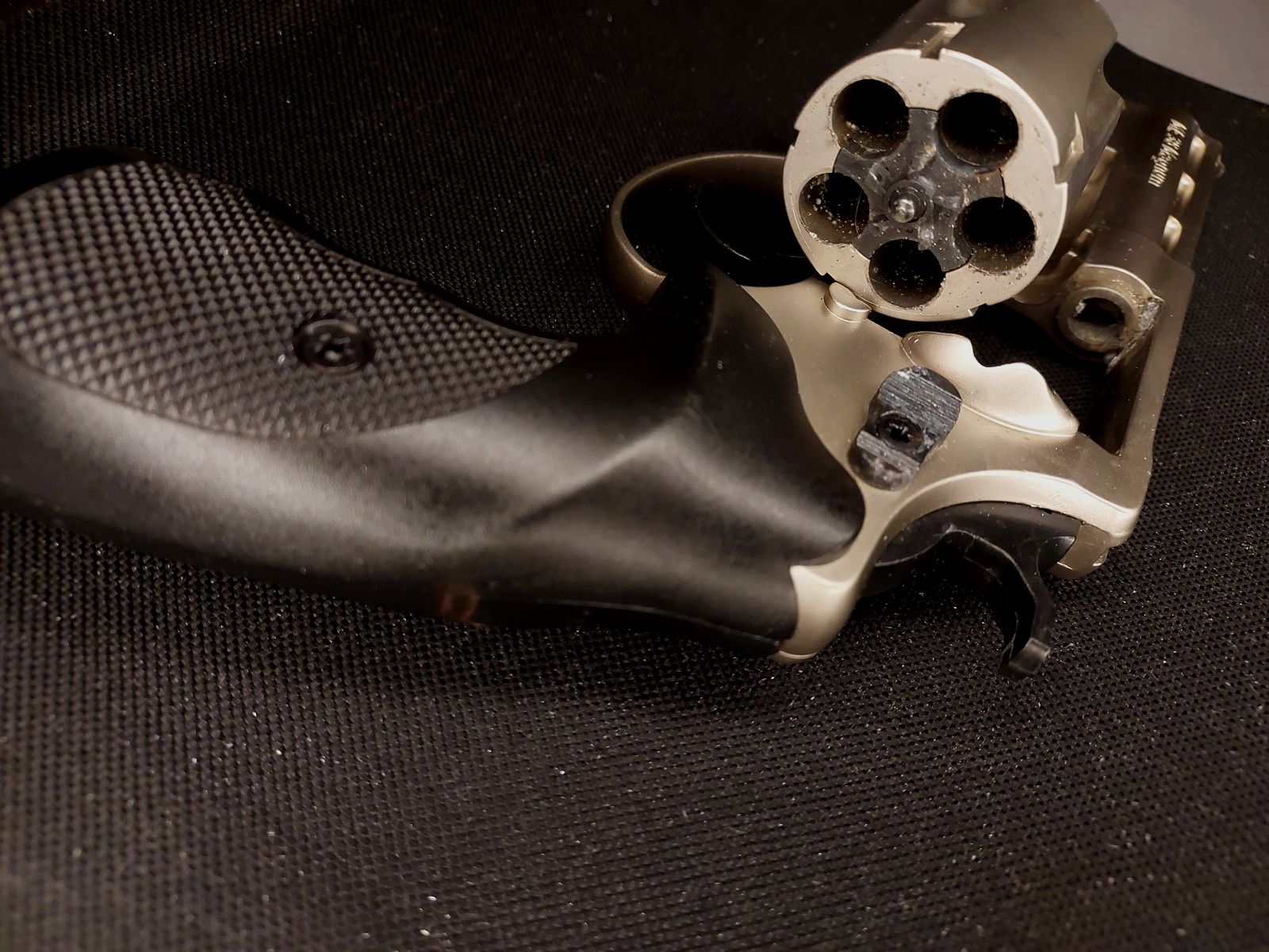 ME 38 Magnum Schreckschuss-Revolver, matt vernickelt im Kaliber 9mm R.K. (PTB 706)